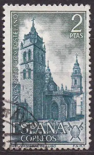 Spanien, Mi-Nr. 1960 gest., Heiliges Jahr des hl. Jakobus von Compostela