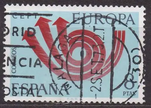 Spanien, Mi-Nr. 2021 gest., Europa CEPT 1973