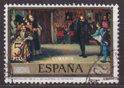 Spanien, Mi-Nr. 2102 gest., Gemälde
