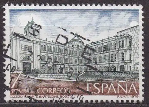 Spanien, Mi-Nr. 2436 gest., Spanisch-Amerikanische Geschichte: Bauwerke