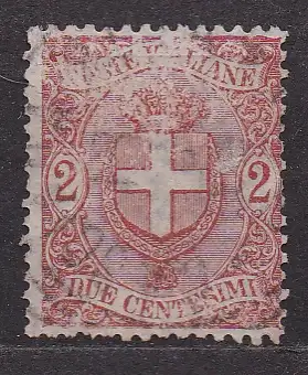 Italien, Mi-Nr. 72 gest., Wappen