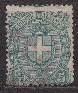 Italien, Mi-Nr. 73 gest., Wappen