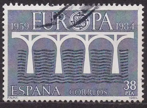 Spanien, Mi-Nr. 2634 gest., Europa CEPT 1984
