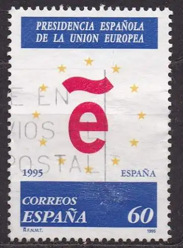 Spanien, Mi-Nr. 3239 gest., Vorsitz Spaniens in der Europäishen Union