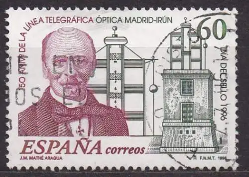 Spanien, Mi-Nr. 3261 gest., Tag der Briefmarke
