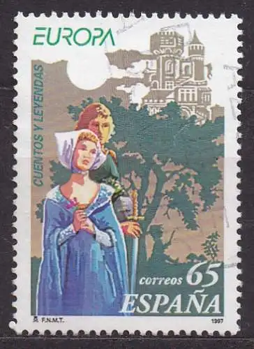 Spanien, Mi-Nr. 3323 gest., Europa 1997: Sagen und Legenden