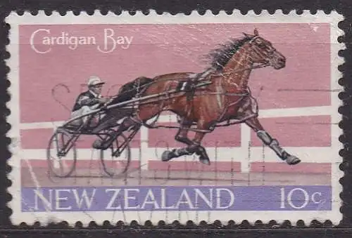Neuseeland, Mi-Nr. 516 gest., Trabrennen