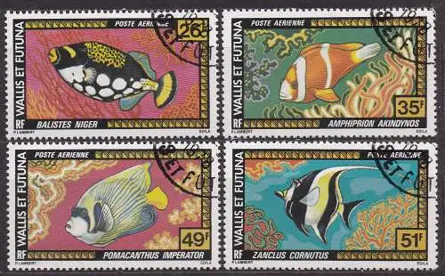 Wallis & Futuna, Mi-Nr. 299 - 302 **, kompl., Fische
