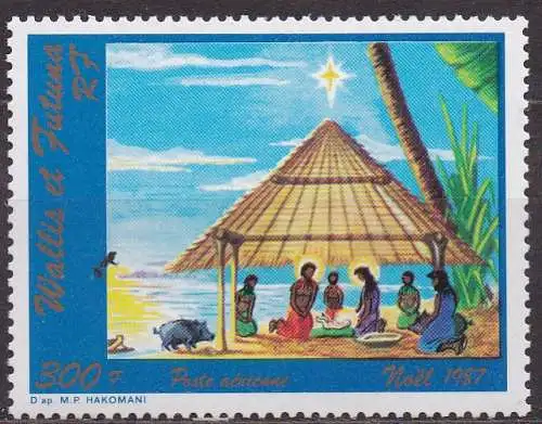 Wallis & Futuna, Mi-Nr. 547 **, Weihnachten 1987