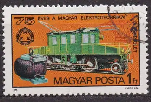 Ungarn, Mi-Nr. 3044 gest., Elektro-Lokomotive