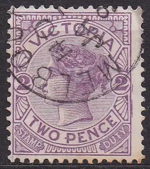 Australische Staaten - Victoria, Mi-Nr. 102 gest., Königin Viktoria