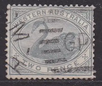 Australische Staaten - Westaustralien, Mi-Nr. 35 gest., Schwan