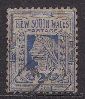 Australische Staaten - Neusüdwales, Mi-Nr. 106 gest., Königin Viktoriaa