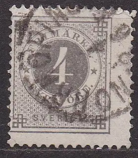 Schweden, Mi-Nr. 31 gest., Ziffer im Kreis