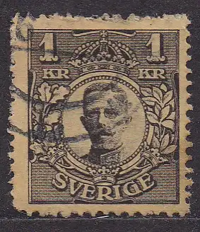 Schweden, Mi-Nr. 62 gest., König Gustav V.