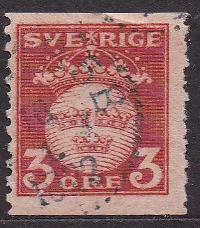 Schweden, Mi-Nr. 125 A gest., Reichswappen