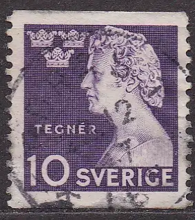 Schweden, Mi-Nr. 323 A gest., 100. Todestag von Esaias Tegnér