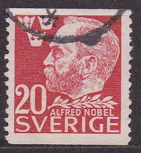 Schweden, Mi-Nr. 325 A gest., 50. Todestag von Alfred Nobel