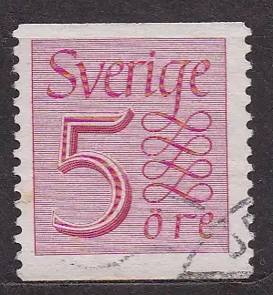 Schweden, Mi-Nr. 366 gest., Ziffernzeichnung