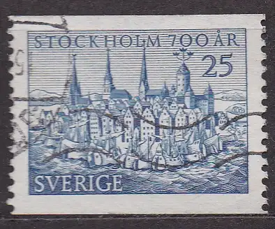 Schweden, Mi-Nr. 383 A gest., 700 Jahre Stockholm