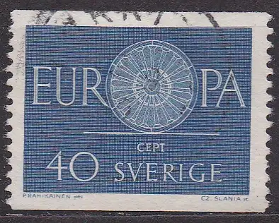 Schweden, Mi-Nr. 463 gest., Europa CEPT 1960