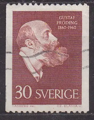 Schweden, Mi-Nr. 461 C gest., 100. Geburtstag von Gustav Fröding