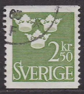 Schweden, Mi-Nr. 475 gest., Drei Kronen