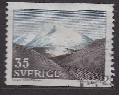 Schweden, Mi-Nr. 575 A gest., Gebirgswelt im nordwestlichen Schweden
