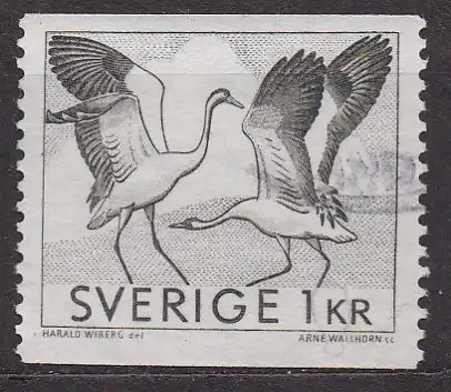 Schweden, Mi-Nr. 600 A gest., Kraniche