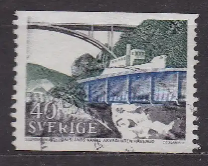 Schweden, Mi-Nr. 599 A gest., Dalslandkanal