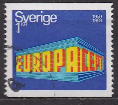 Schweden, Mi-Nr. 635 A gest., Europa CEPT 1969