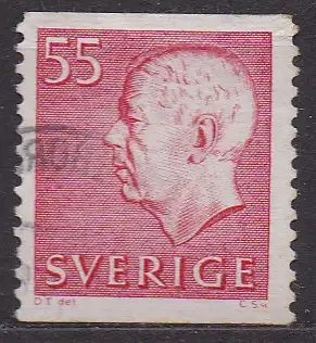 Schweden, Mi-Nr. 631 A gest., König Gustav VI. Adolf