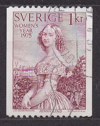 Schweden, Mi-Nr. 893 C gest., Internationales Jahr der Frau