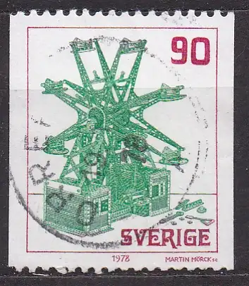 Schweden, Mi-Nr. 1047 gest., Weihnachten 1978: Spielzeug