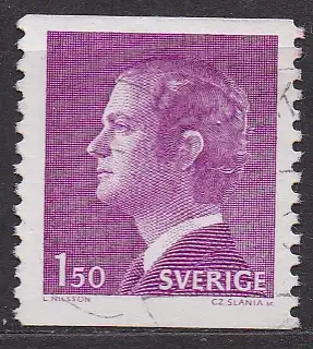 Schweden, Mi-Nr. 1113 A gest., König Carl XVI. Gustav