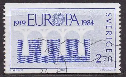 Schweden, Mi-Nr. 1271 gest., Europa CEPT 1984