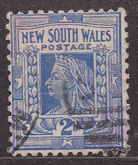 Australische Staaten - Neusüdwales, Mi-Nr. 83 gest., Königin Viktoriaa