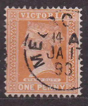 Australische Staaten - Victoria, Mi-Nr. 109  gest., Königin Viktoria