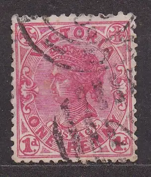 Australische Staaten - Victoria, Mi-Nr. 147 A gest., Königin Viktoria