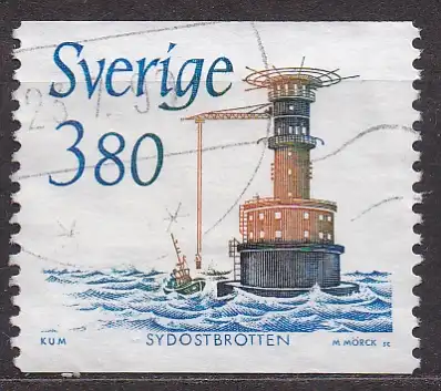 Schweden, Mi-Nr. 1528 gest., Leuchtturm Sydostbrotten