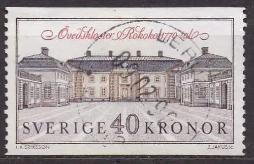 Schweden, Mi-Nr. 1629 gest., Schloss Övedskloster