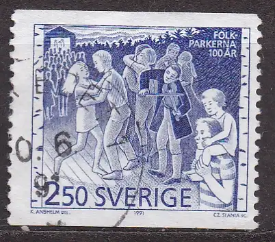 Schweden, Mi-Nr. 1672 gest., 100 Jahre Volksparks