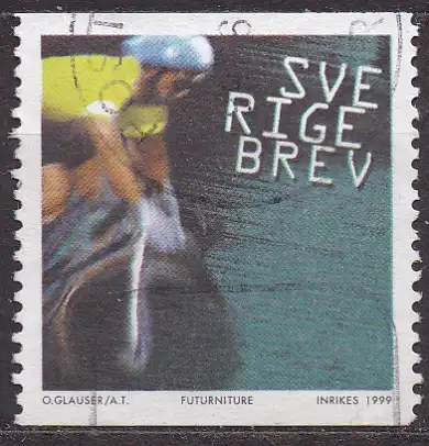 Schweden, Mi-Nr. 2119 gest., Rennrad