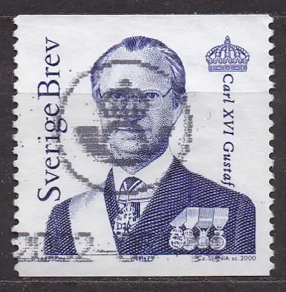Schweden, Mi-Nr. 2192 gest., König Carl XVI. Gustav