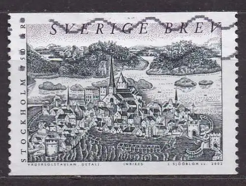 Schweden, Mi-Nr. 2289 gest., 750 Jahre Stockholm