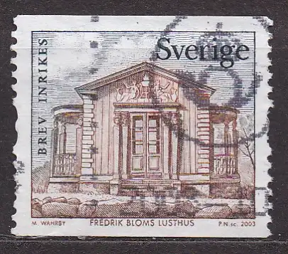 Schweden, Mi-Nr. 2355 gest., Schwedisches Gartenhäuschen