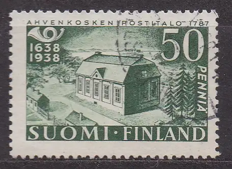 Finnland, Mi-Nr. 213 gest., 300 Jahre Finnische Post