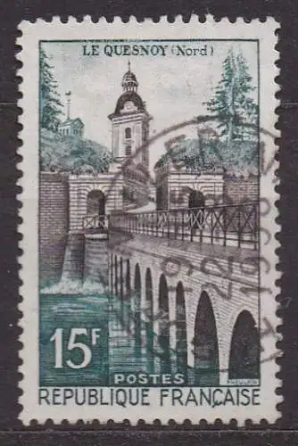 Frankreich, Mi-Nr. 1145 gest., Landschaften: Le Quesnoy