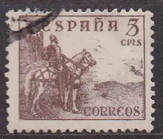 Spanien, Mi-Nr. 766 IV gest., Cid zu Pferde