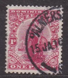 Neuseeland, Mi-Nr. 123 gest., "Penny Universal"